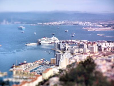 Gibraltar, Blurred, United kingdom