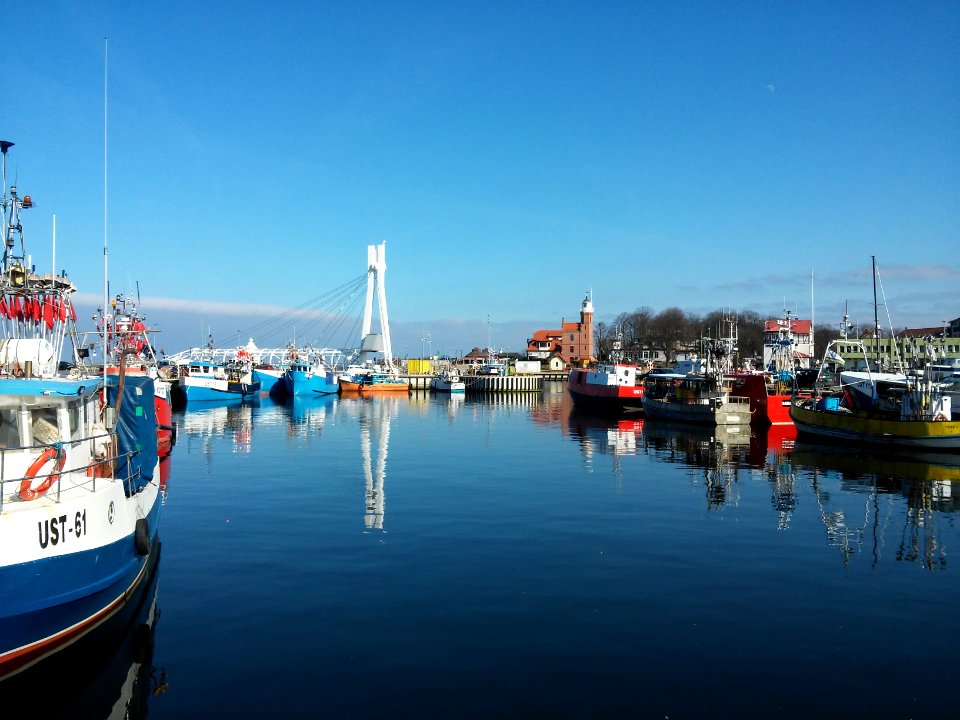 Ustka, Pol, Sea photo