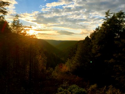 Blackwater falls state park, Davis, United states
