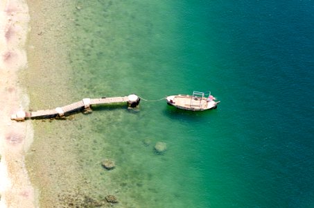 boat near shore
