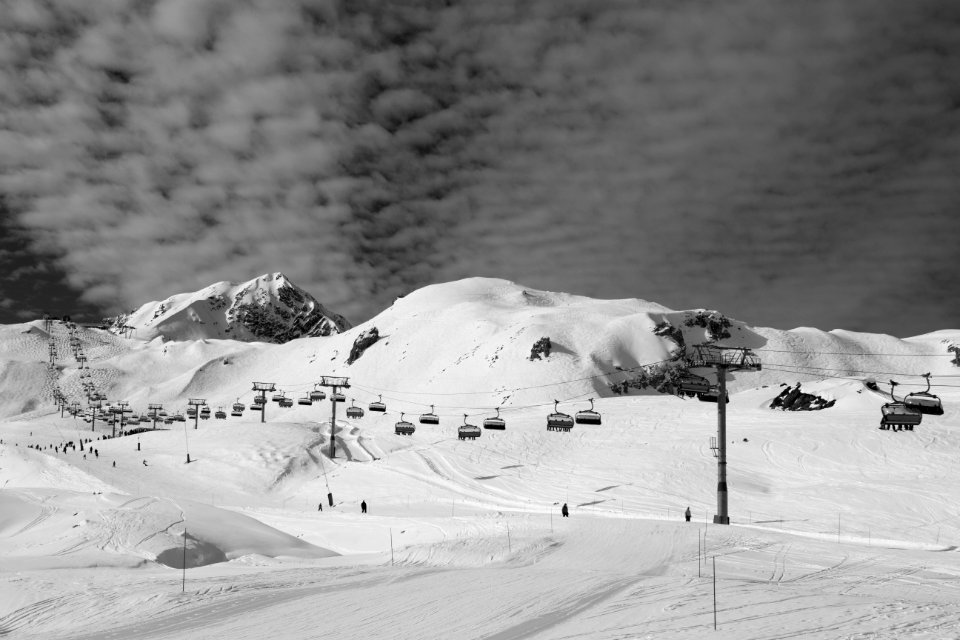 Bourgsaintmaurice, France, Snowboard