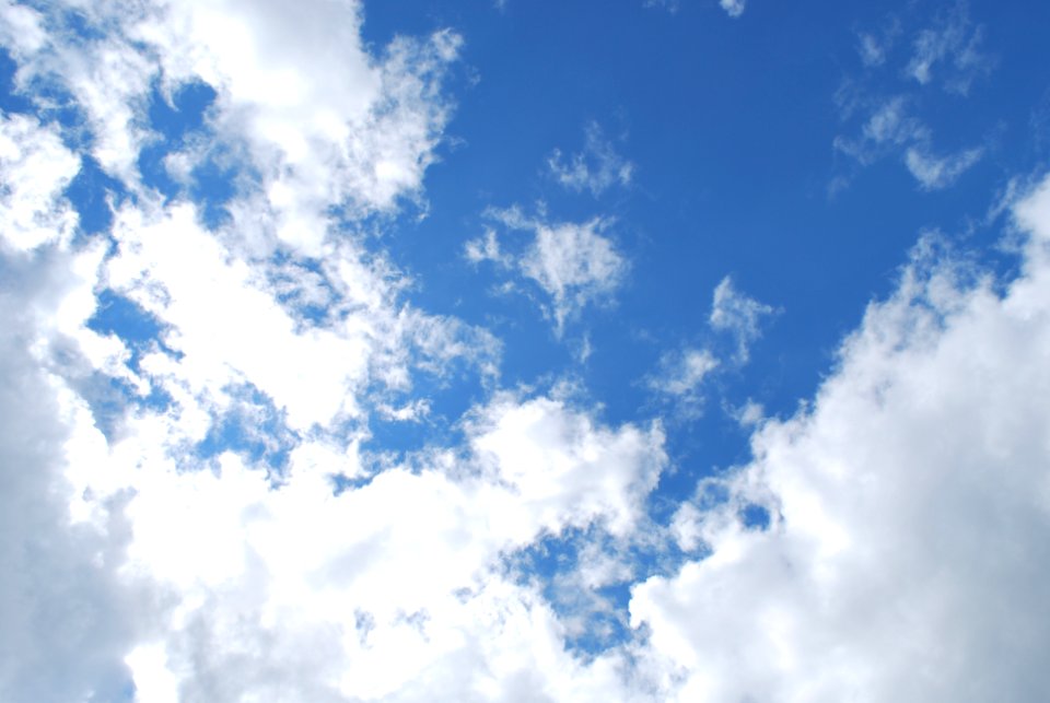 Cloud, Blue sky