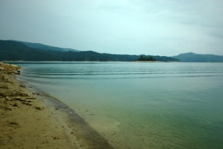Shore, Mountain, Lake