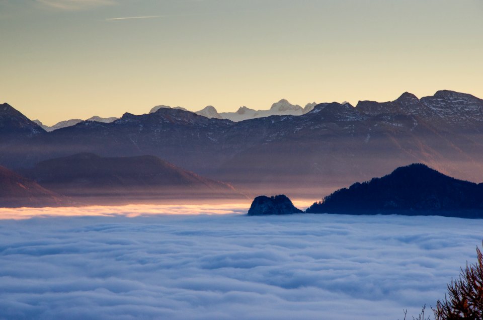 photo of mountains filled with snow