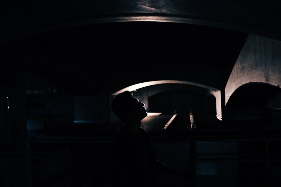 Silhouette, Dark, Black