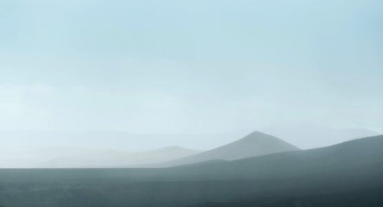 low angle photography of sand dune