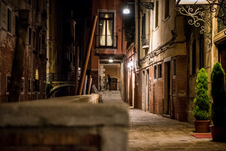 Night at night side street