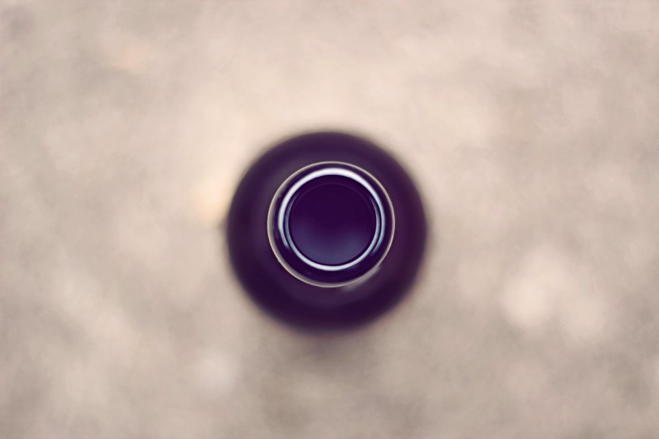 Bottle, Circle, Over