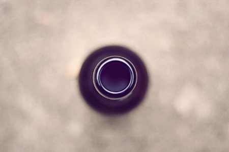 Bottle, Circle, Over
