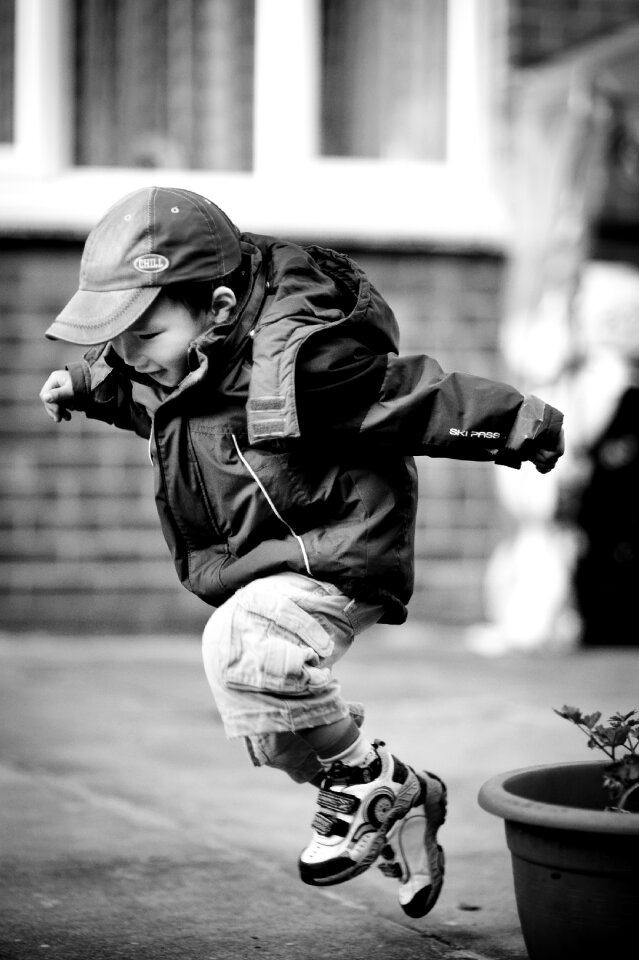 Happy play outdoors