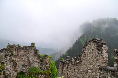 Germany, Burgruine werdenfels, Garmischpartenkirchen