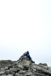 Norway, Besseggen, Cairn