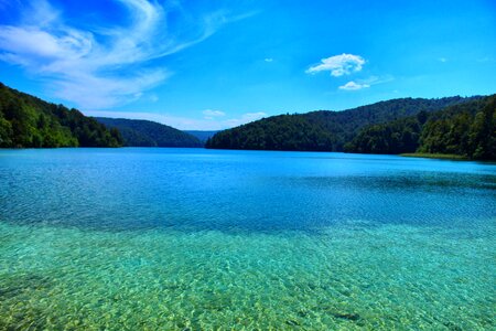 Plitvice water landscape