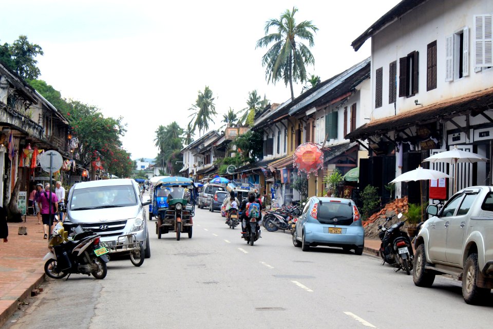 Luang prabang, Laos, Street view