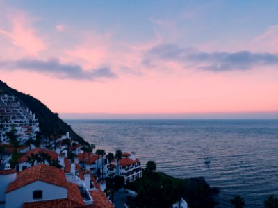 Ocean, Sunset, Santa catalina isl
