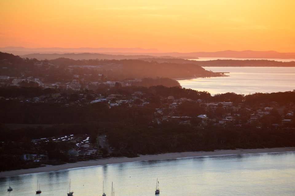 Lookout, View, Orange
