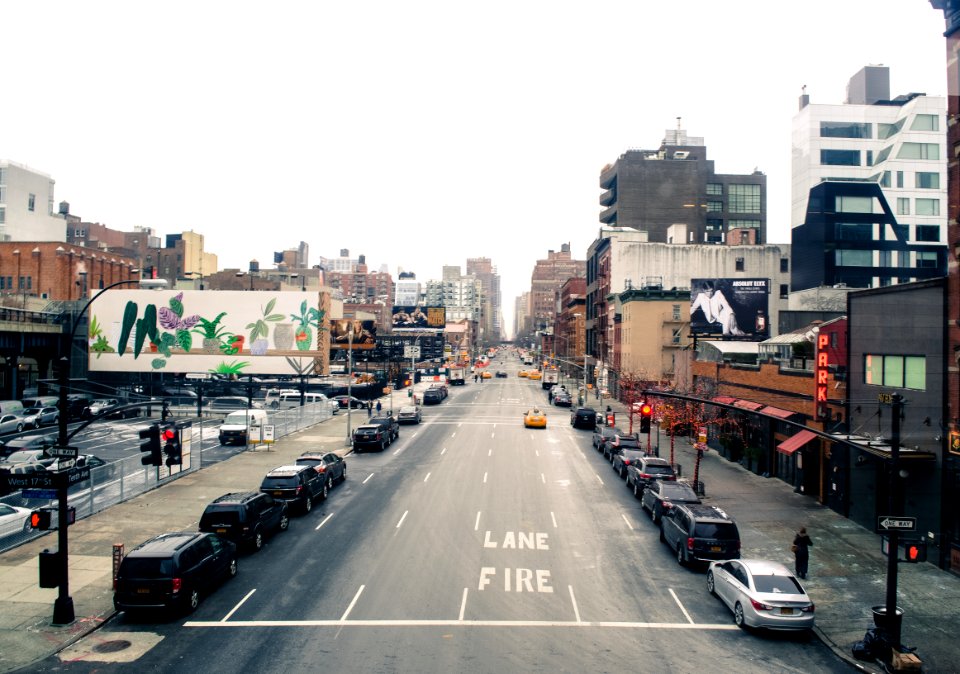 New york, The high line, United states