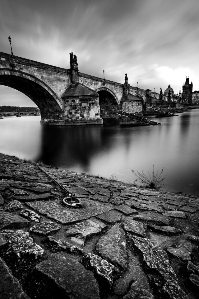 Long exposure, Bridge, Charles