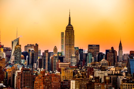 landscape photo of New York Empire State Building