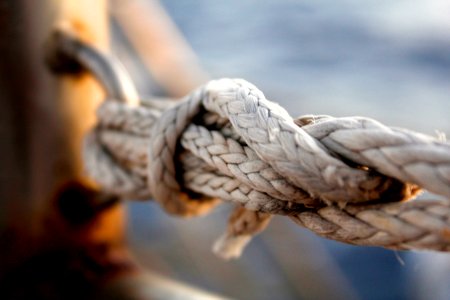Rope, Knot, Boat photo