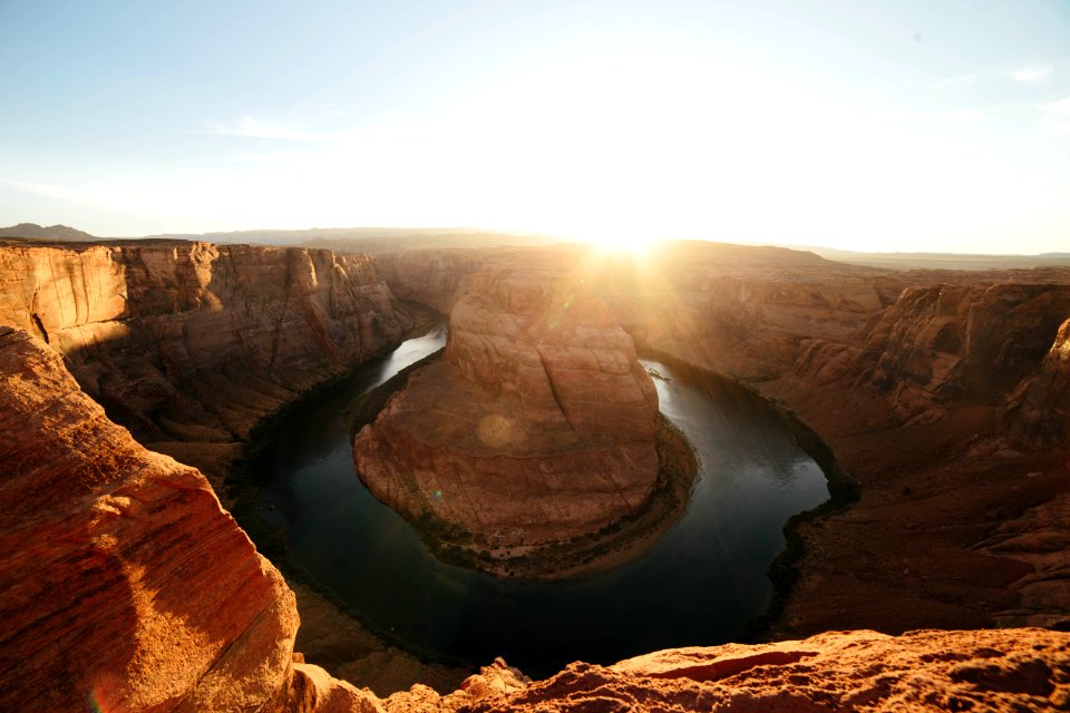 aerial photo of Grand Canyon during day time photo