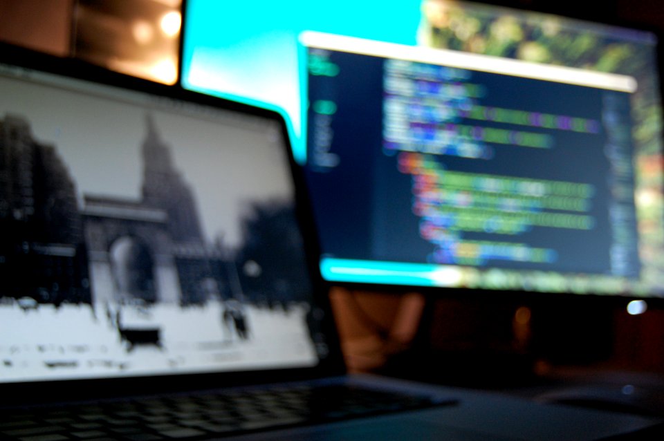 Screen, Macbook, Computer
