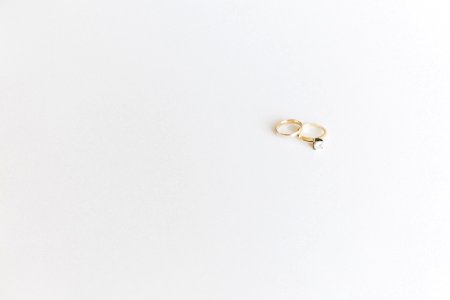 gold-colored rings