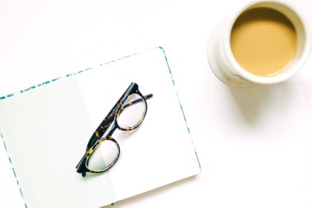 Desk, Workspace, Coffee photo