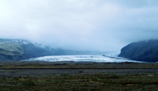 Icel, Glacier, Overcast photo