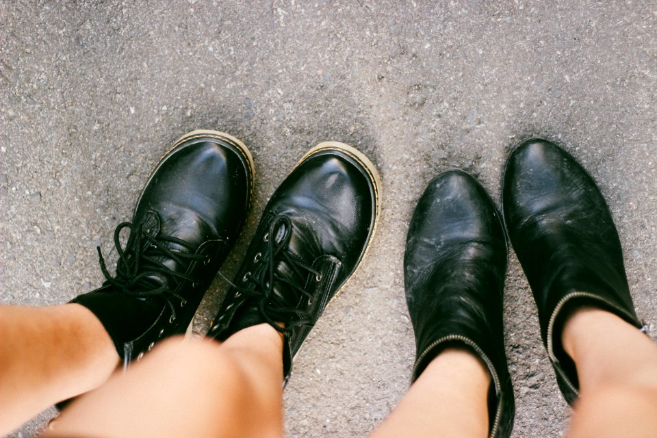 Salvador, Brazil, Black boots