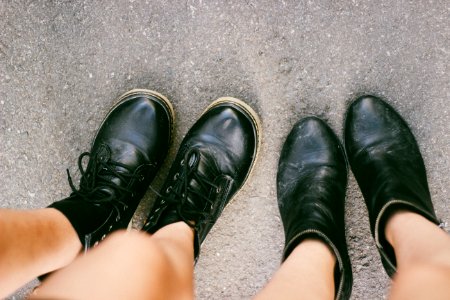 Salvador, Brazil, Black boots