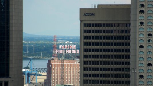 Montreal, Famous farine five roses, Canada photo