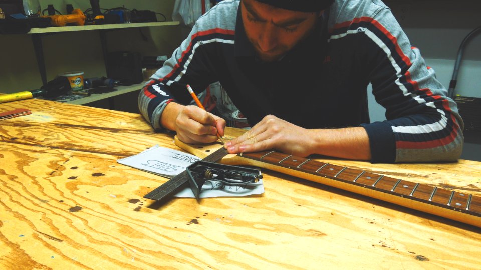 Guitar workshop, Shawinigan, Canada