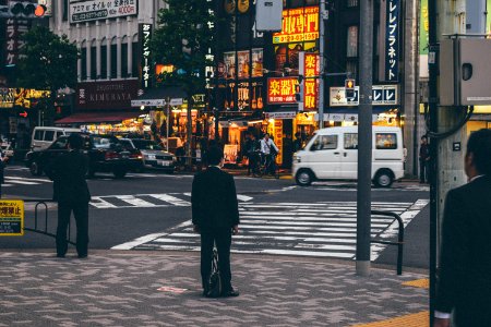 Japan, Street, Man