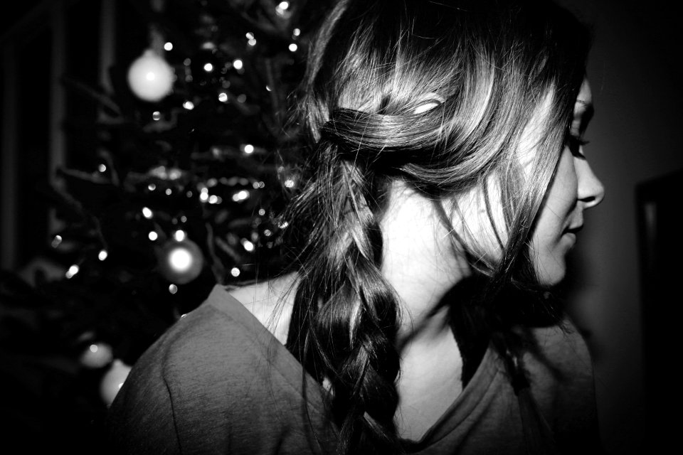 Lights, Christmas tree, Christmas