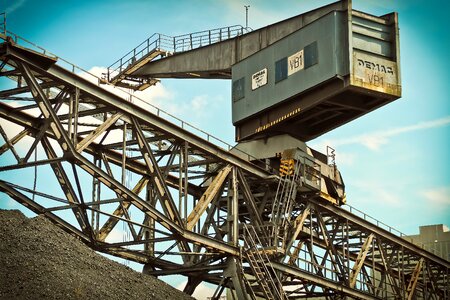 Lifting crane industry düsseldorf photo