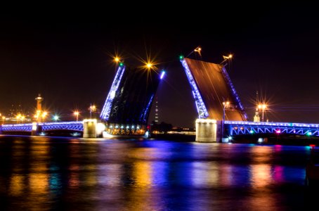Russia, Saint petersburg, Night