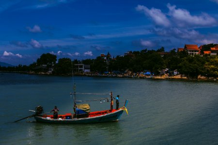 Ko samui, Thail, Blue sky