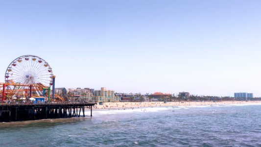 Santa monica pier, Santa monica, United states photo