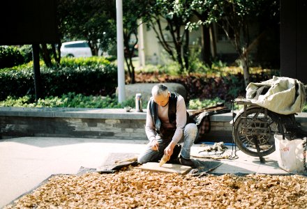Hangzhou, China, Oldman