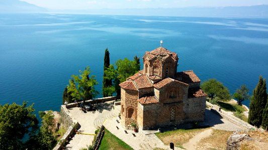 Ohrid, Kaneo, Macedonia fyrom photo