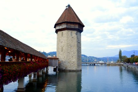 Lucerne, Switzerl, Tower photo