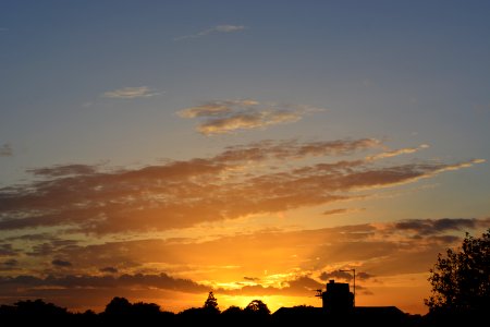 Scenic, Sunset, Sky