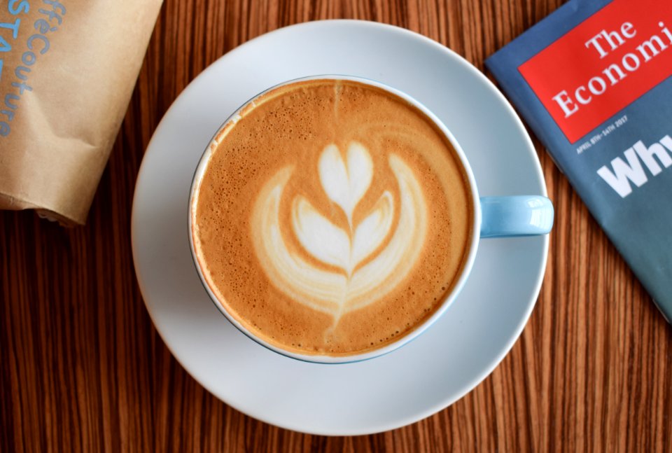 Vienna, Austria, Latte art