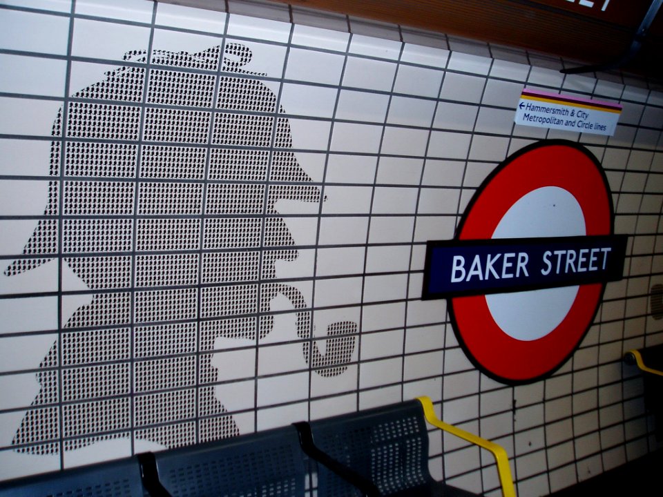 Sherlock holmes, Baker street, London
