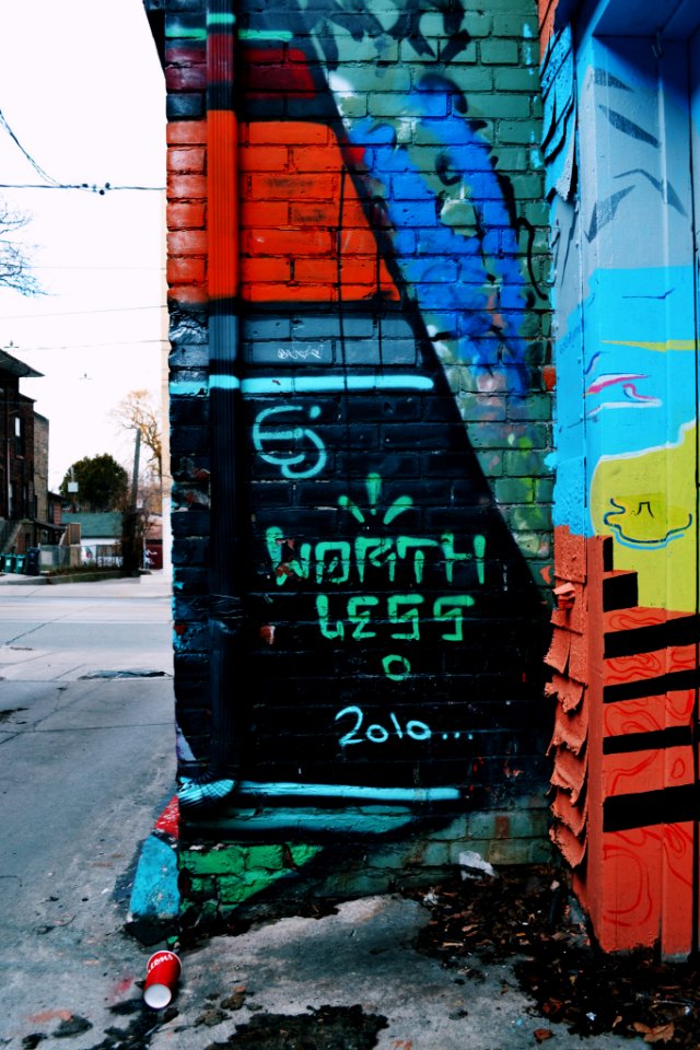 Toronto, Canada, Graffiti alley