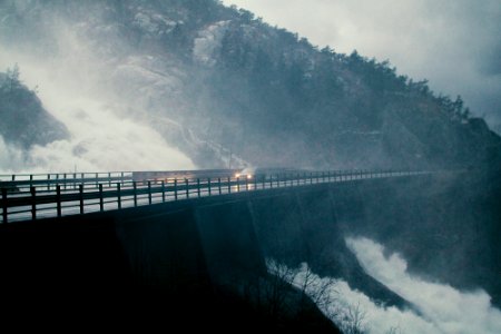 Norway, Langfoss, Etne