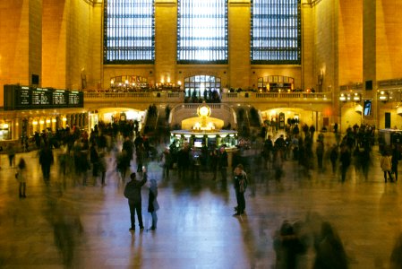 New york, United states, Train station