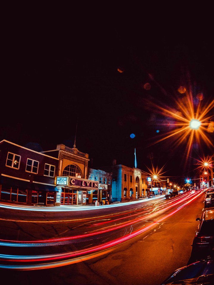 Cars, Traffic, Night