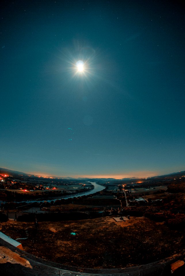 Massachusetts, Evening, Night sky
